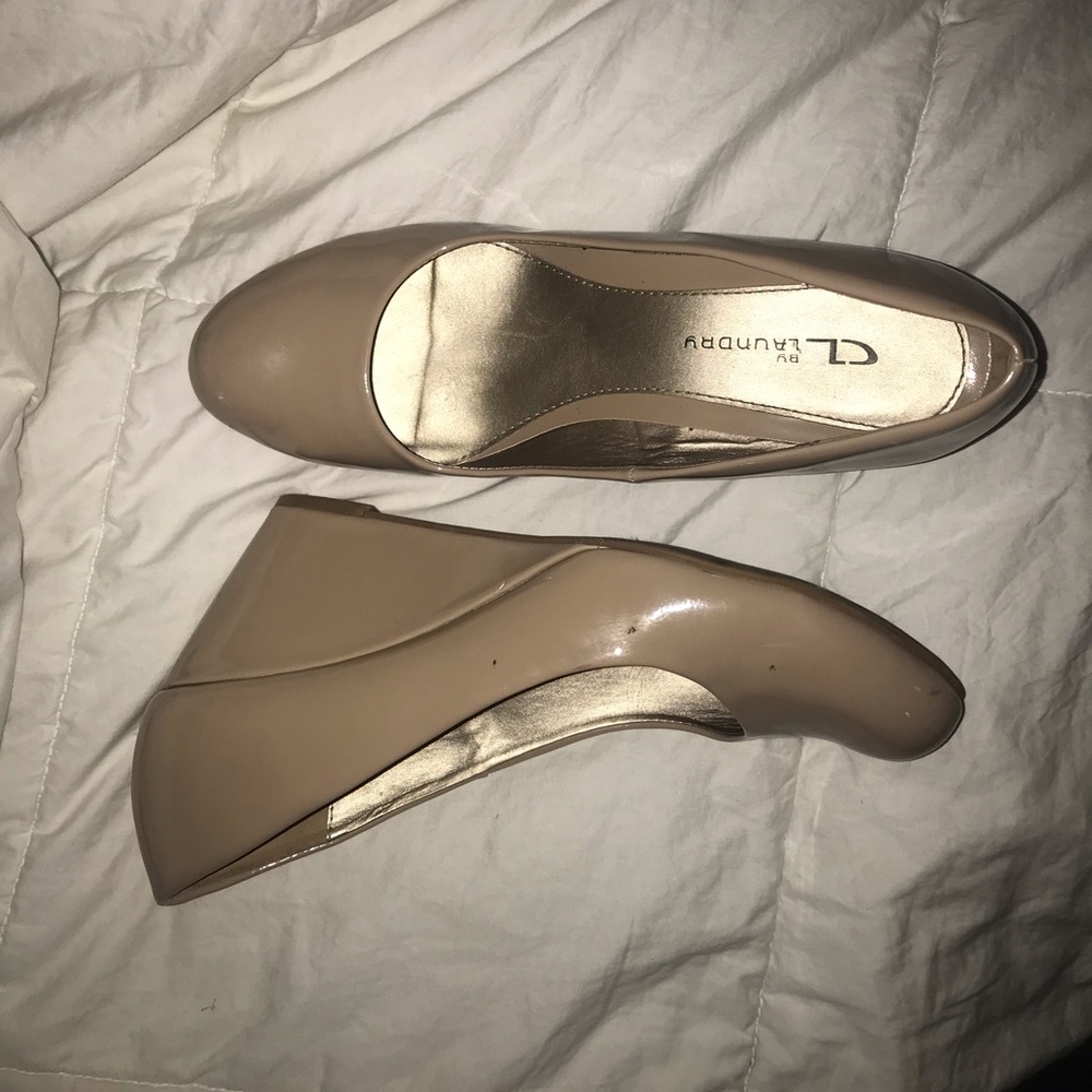 Cute beige heels